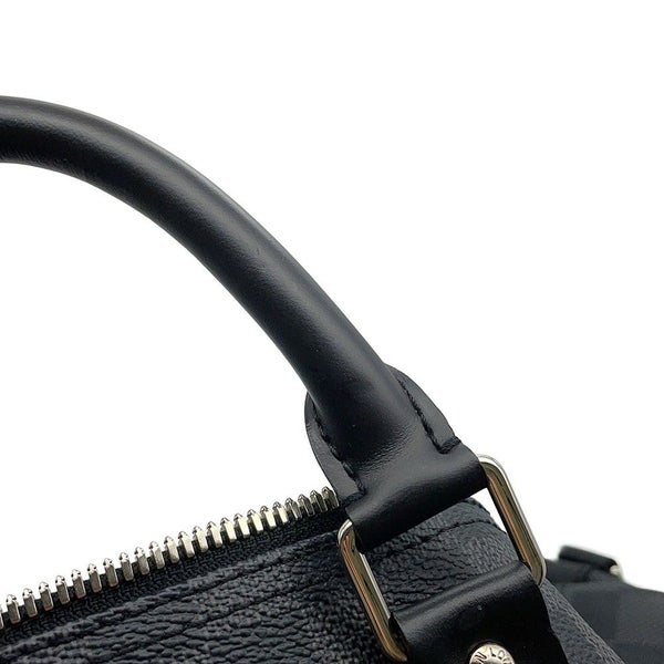 ルイヴィトン ボストンバッグ ダミエ・グラフィット キーポル・バンドリエール 55 N41413 ヴィトン トラベル 黒 ブラック