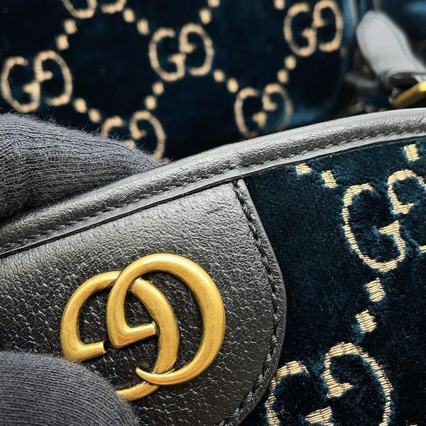 グッチ バックパック GGベルベット スモールバックパック 574942 GUCCI リュックサック