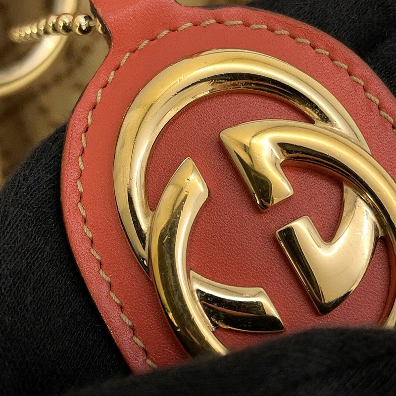 グッチ ハンドバッグ ディアマンテ スーキー キャンバス/レザー 247902 GUCCI バッグ 2wayショルダーバッグ