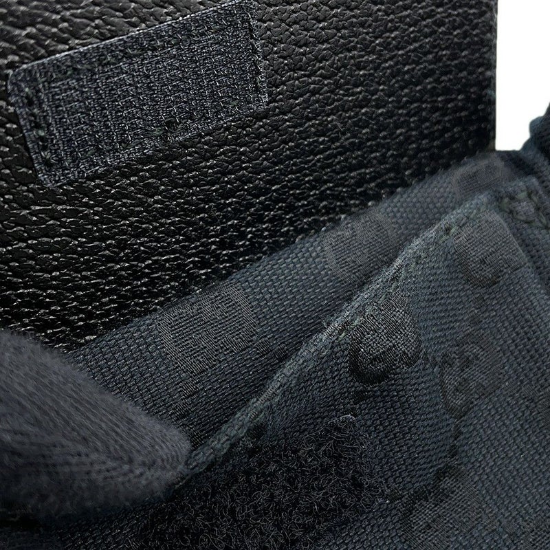 グッチ ボディバッグ シェリーライン GGキャンバス 285566 GUCCI バッグ ウエストバッグ ウエストボーチ 黒