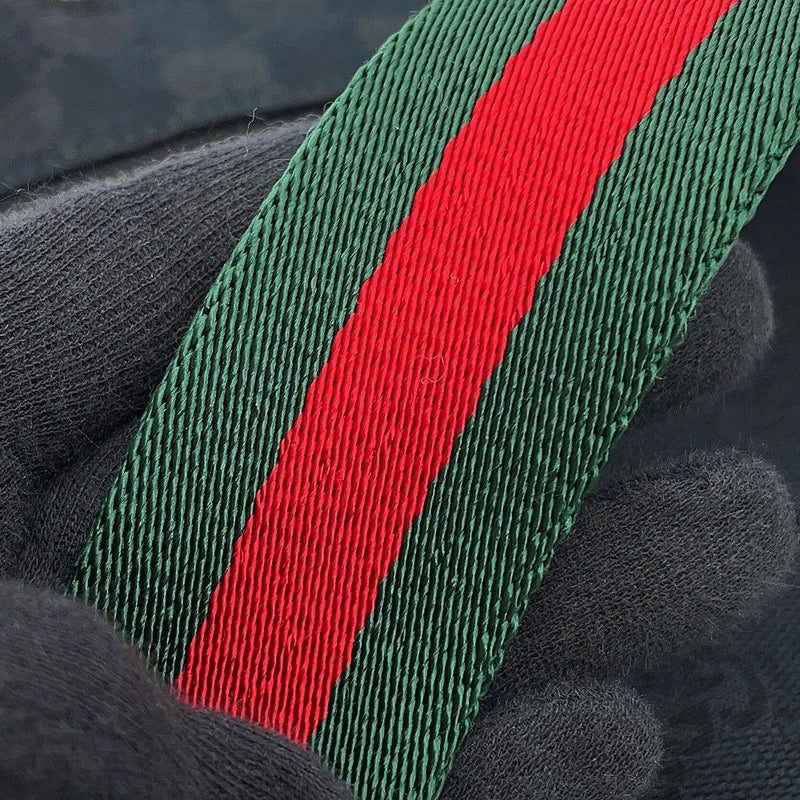 グッチ ボディバッグ シェリーライン GGキャンバス 285566 GUCCI バッグ ウエストバッグ ウエストボーチ 黒