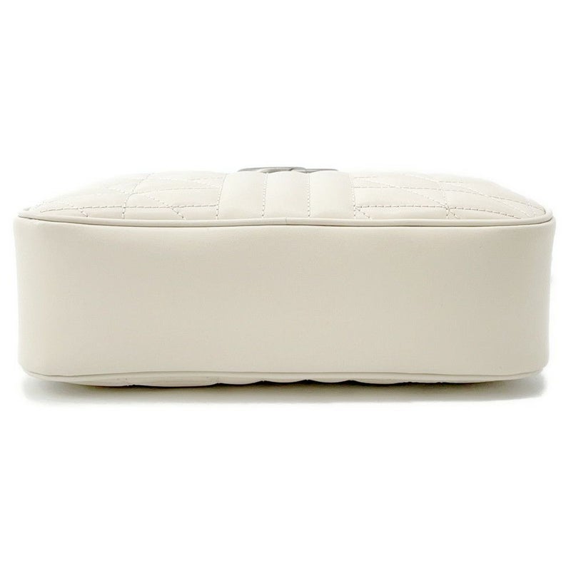 グッチ ショルダーバッグ GGマーモント キルティング スモール レザー 846312 GUCCI バッグ 白 アウトレット品