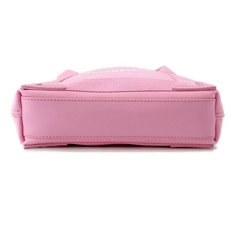 バレンシアガ ハンドバッグ ネイビーカバス XS 390346 ポーチ付 BALENCIAGA 2wayショルダーバッグ