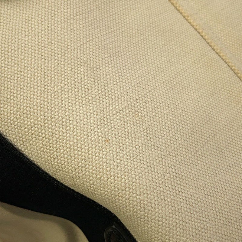 バレンシアガ トートバッグ ネイビーカバス S ポーチ付 339933 BALENCIAGA 黒 白