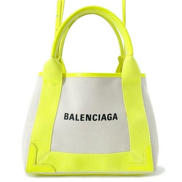 バレンシアガ ハンドバッグ ネイビーカバス XS 390346 ポーチ付 BALENCIAGA 2wayショルダーバッグ