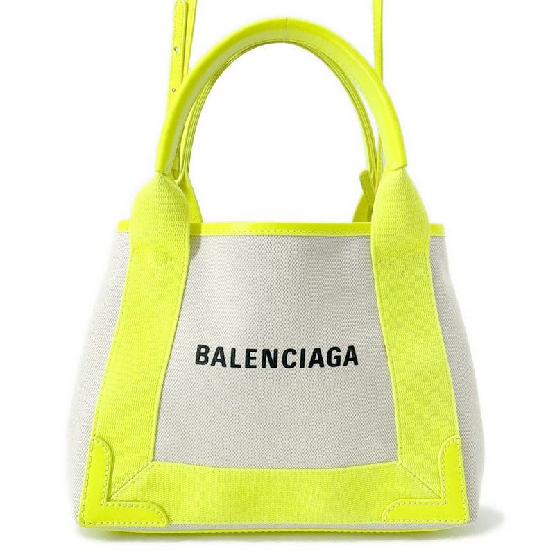 バレンシアガ ハンドバッグ ネイビーカバス XS 390346 ポーチ付 BALENCIAGA 2wayショルダーバッグ