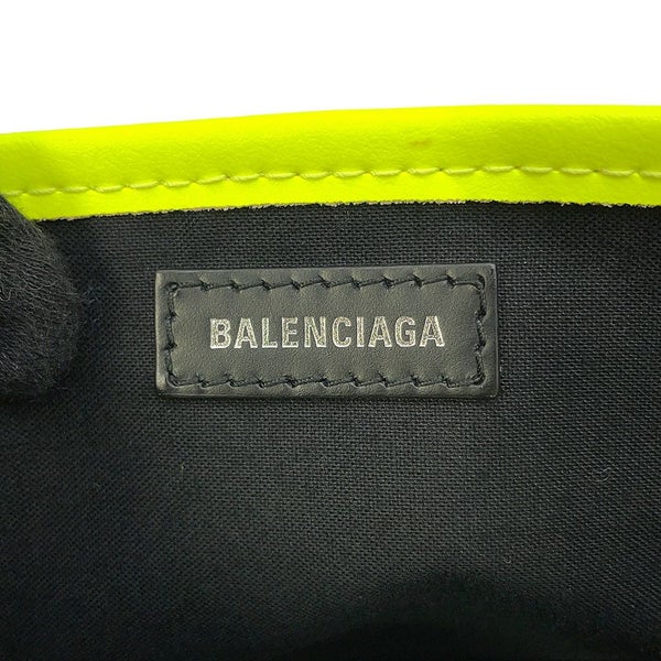 バレンシアガ ハンドバッグ ネイビーカバス XS 390346 ポーチ付 BALENCIAGA 2wayショルダーバッグ