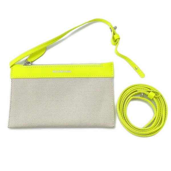 バレンシアガ ハンドバッグ ネイビーカバス XS 390346 ポーチ付 BALENCIAGA 2wayショルダーバッグ