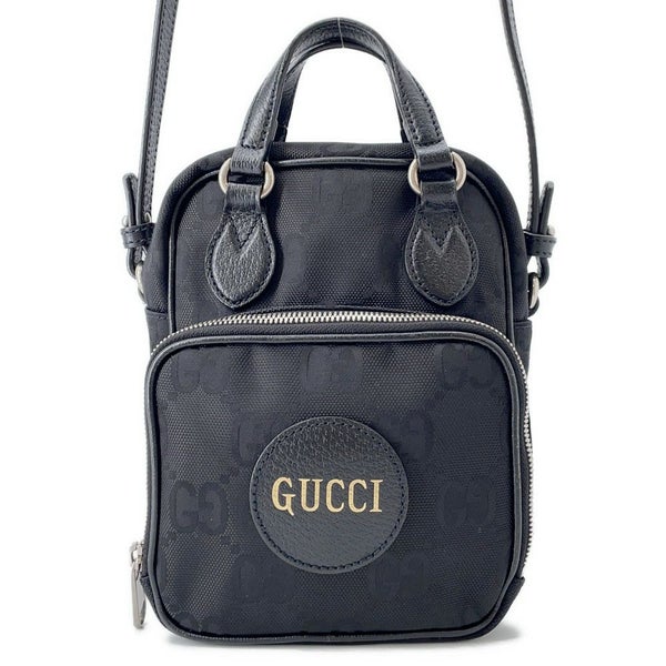 グッチ ショルダーバッグ オフ ザ グリッド GGナイロン 625850 GUCCI 2wayハンドバッグ 黒 ブラック