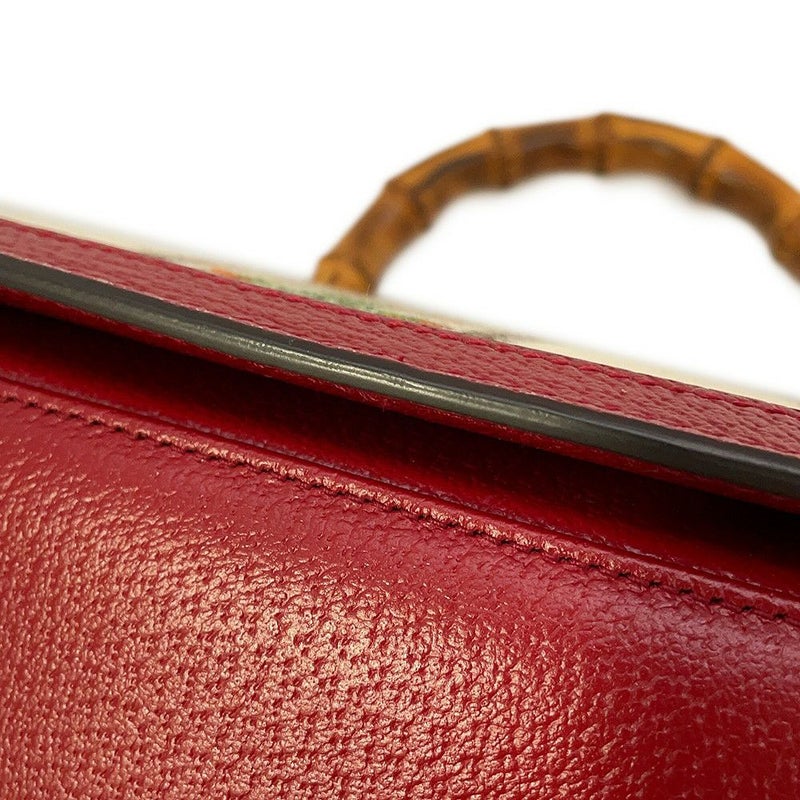 グッチ ハンドバッグ バンブー MUSIC IS MINE ミディアム レザー/キャンバス 679632 GUCCI 2way