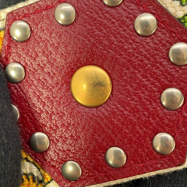 グッチ ハンドバッグ バンブー MUSIC IS MINE ミディアム レザー/キャンバス 679632 GUCCI 2way