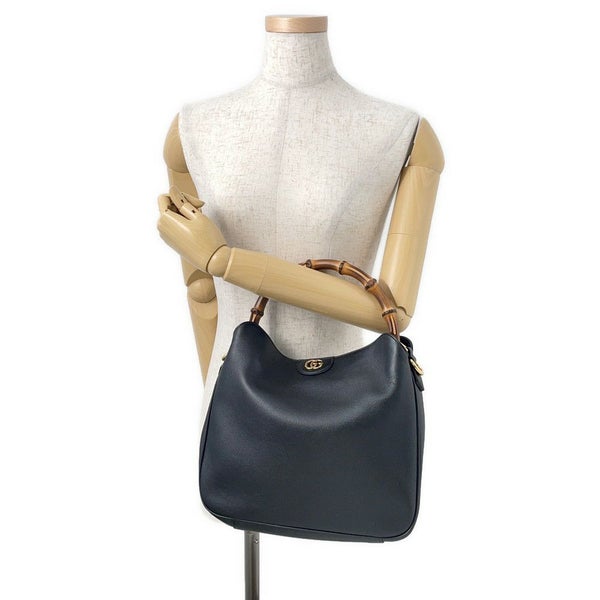 グッチ ハンドバッグ ダイアナ バンブー レザー ミディアム 746124 GUCCI バッグ