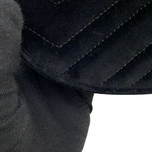 グッチ ウエストバッグ GGマーモント キルティング レザー/ベロア 476434 GUCCI バッグ ウエストポーチ 黒