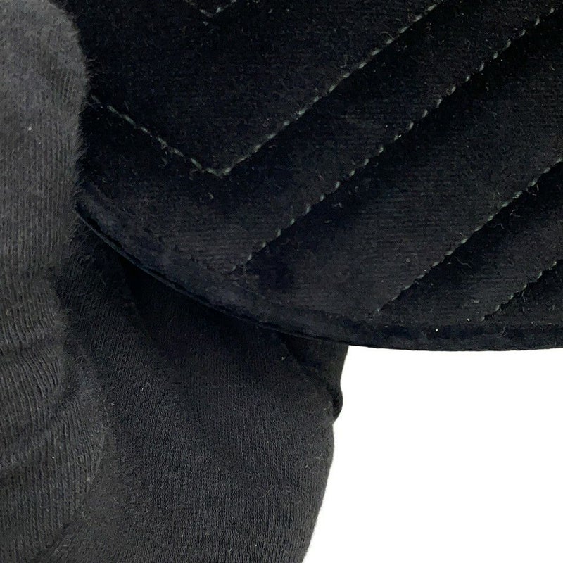 グッチ ウエストバッグ GGマーモント キルティング レザー/ベロア 476434 GUCCI バッグ ウエストポーチ 黒