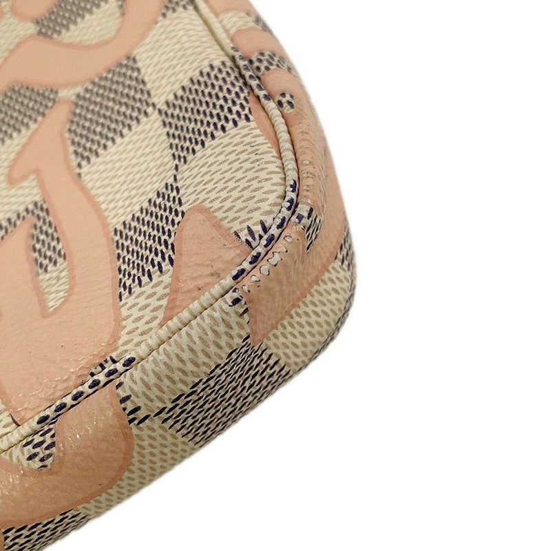 ルイヴィトン ポーチ ダミエ・アズール/タヒチ ミニポシェット・アクセソワール N60051 LOUIS VUITTON