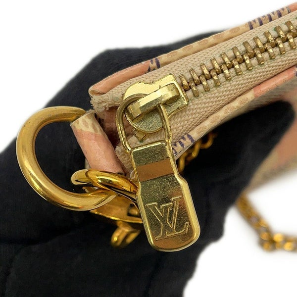 ルイヴィトン ポーチ ダミエ・アズール/タヒチ ミニポシェット・アクセソワール N60051 LOUIS VUITTON