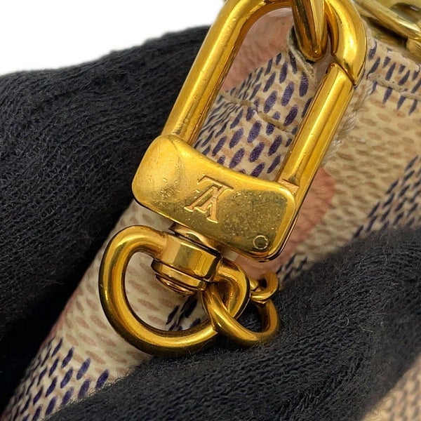 ルイヴィトン ポーチ ダミエ・アズール/タヒチ ミニポシェット・アクセソワール N60051 LOUIS VUITTON