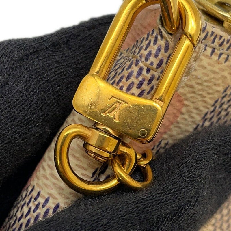 ルイヴィトン ポーチ ダミエ・アズール/タヒチ ミニポシェット・アクセソワール N60051 LOUIS VUITTON