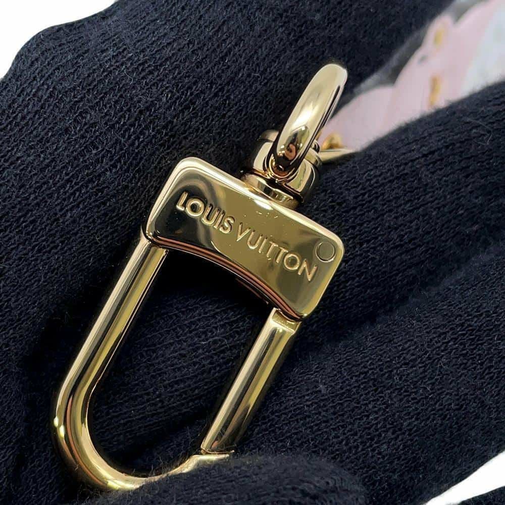 ルイヴィトン キーホルダー LV バニー モノグラム ミンクファー M01560