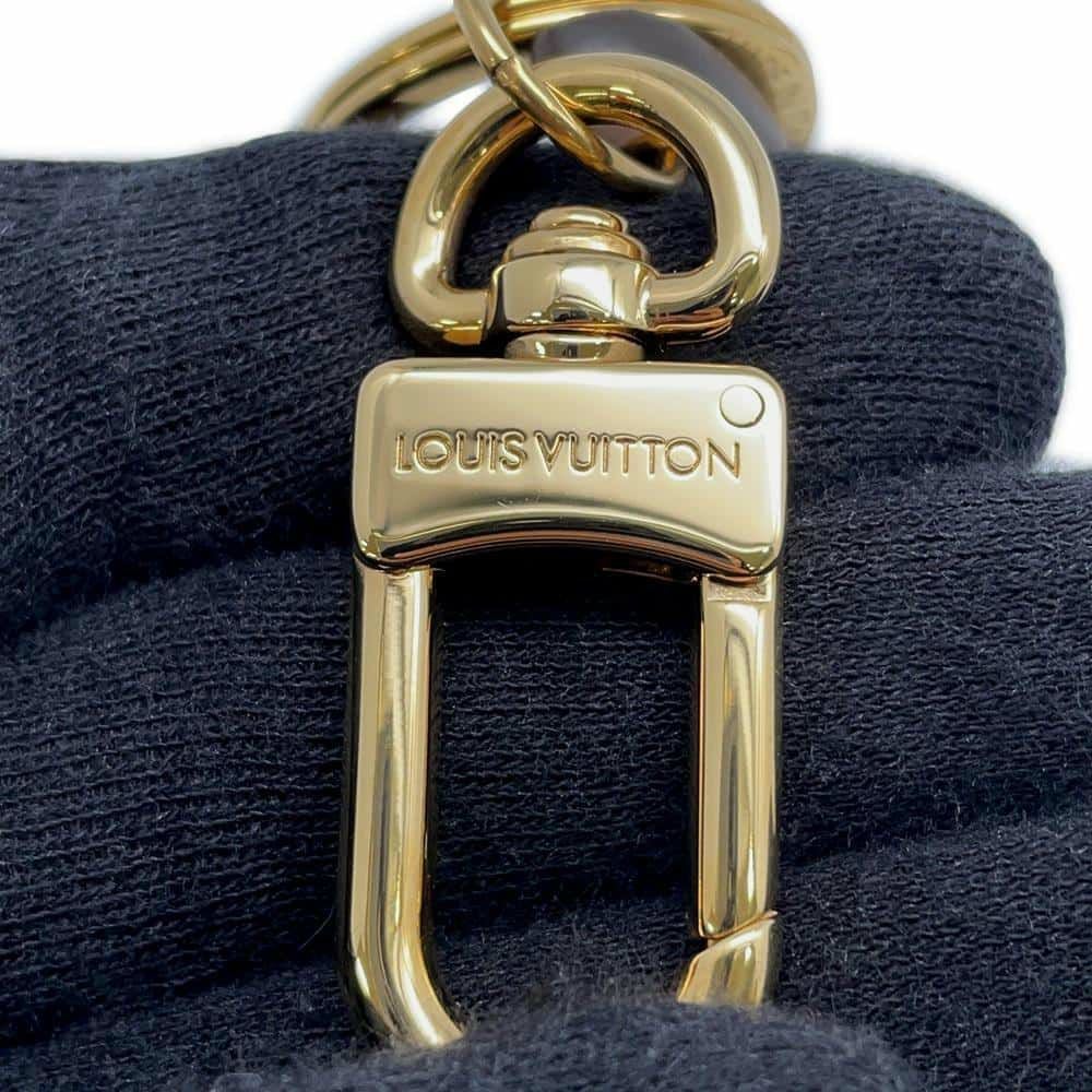 ルイヴィトン キーホルダー LV バニー モノグラム ミンクファー M01560