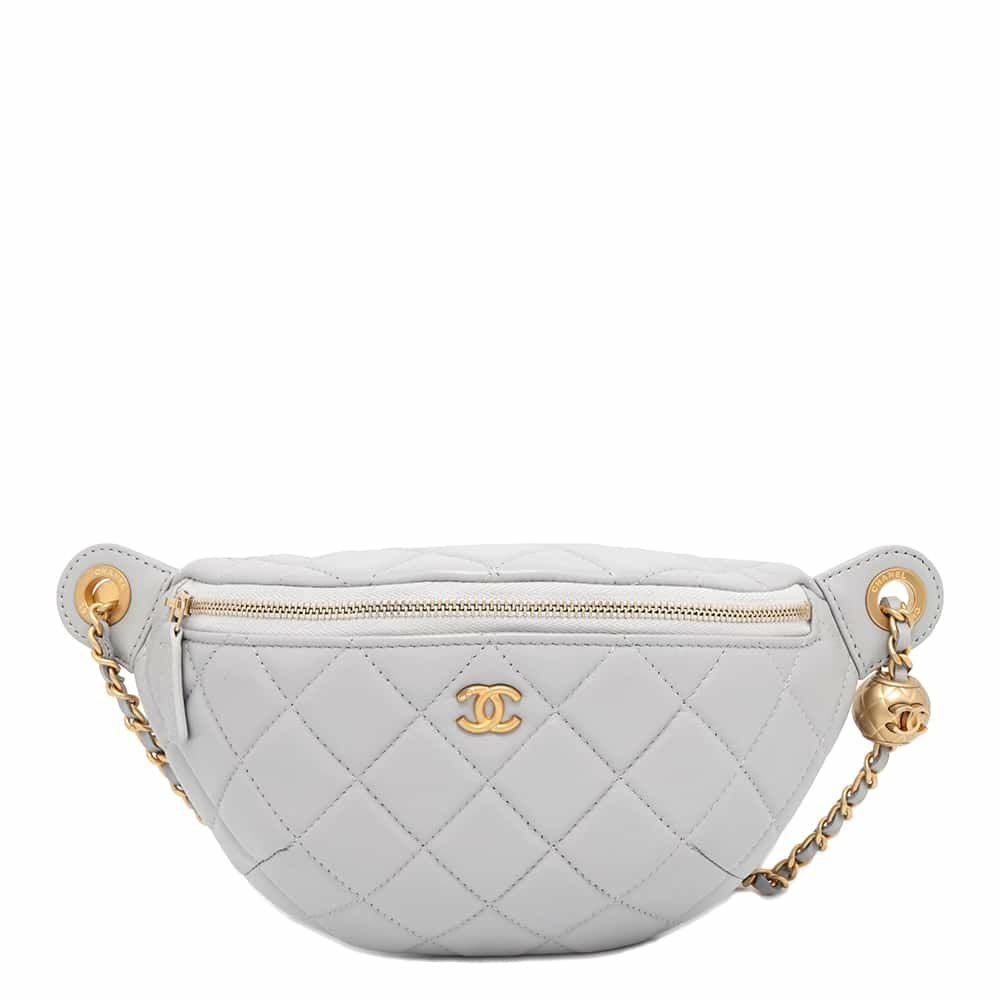 シャネル ボディバッグ マトラッセ ココマーク ラムスキン CHANEL ココ