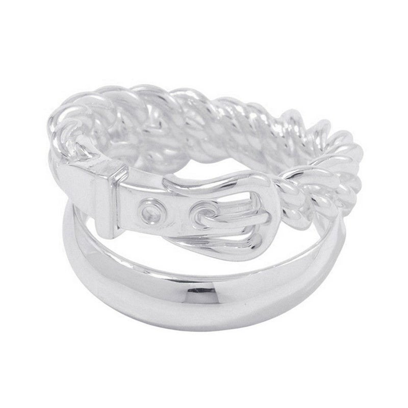 エルメス リング ブックルセリエ アンフレクシブル SV925シルバー リングサイズ61 HERMES 指輪 ジュエリー