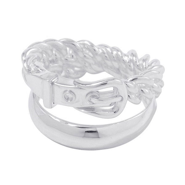 エルメス リング ブックルセリエ アンフレクシブル SV925シルバー リングサイズ61 HERMES 指輪 ジュエリー