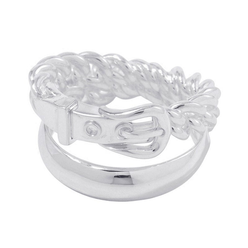 エルメス リング ブックルセリエ アンフレクシブル SV925シルバー リングサイズ61 HERMES 指輪 ジュエリー