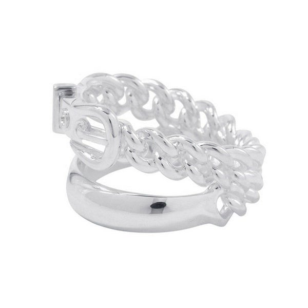 エルメス リング ブックルセリエ アンフレクシブル SV925シルバー リングサイズ61 HERMES 指輪 ジュエリー