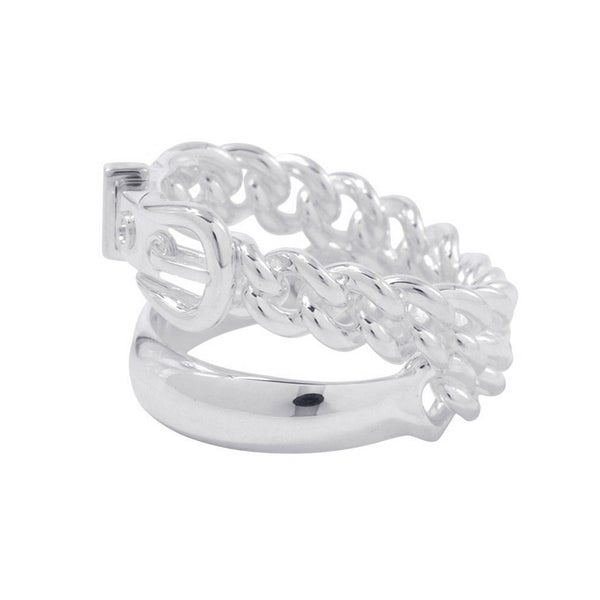 エルメス リング ブックルセリエ アンフレクシブル SV925シルバー リングサイズ61 HERMES 指輪 ジュエリー