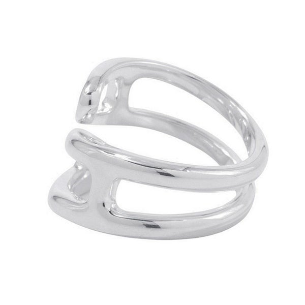 エルメス リング シェーヌダンクル ツイスト パンクPM SV925シルバー リングサイズ54 HERMES 指輪 ジュエリー