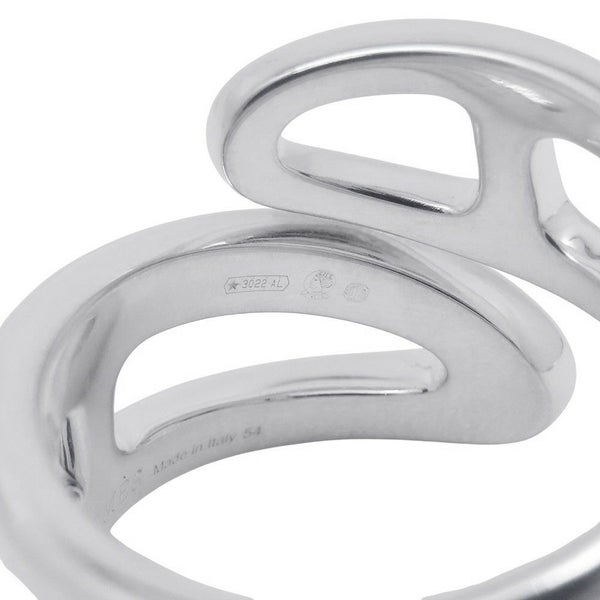 エルメス リング シェーヌダンクル ツイスト パンクPM SV925シルバー リングサイズ54 HERMES 指輪 ジュエリー