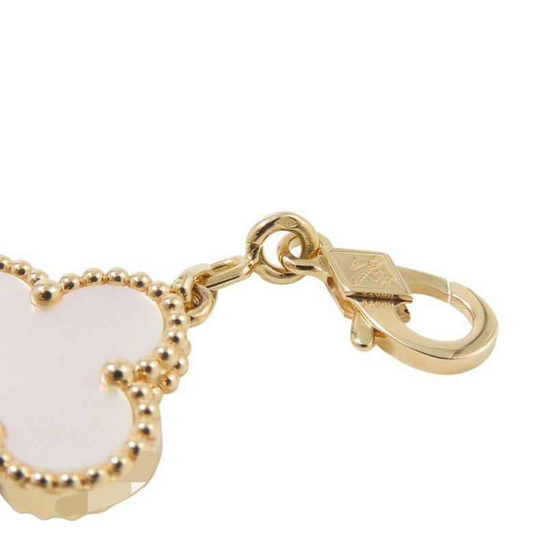 ヴァンクリーフ＆アーペル ブレスレット ヴィンテージ アルハンブラ 5モチーフ マザーオブパール K18YGイエローゴールド VCARA41800