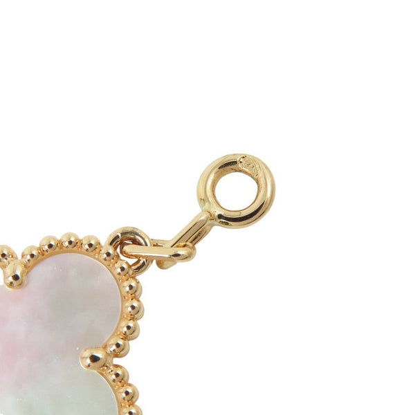 ヴァンクリーフ＆アーペル ブレスレット ヴィンテージ アルハンブラ 5モチーフ マザーオブパール K18YGイエローゴールド VCARA41800