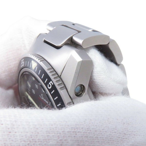 ジン 603 EZM3 603.EZM-3 Sinn 腕時計 黒文字盤