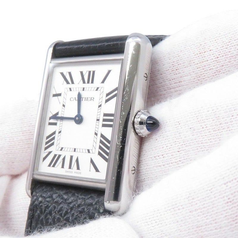 カルティエ タンク マスト ドゥ カルティエ ウォッチ LM WSTA0072 Cartier 腕時計 白文字盤