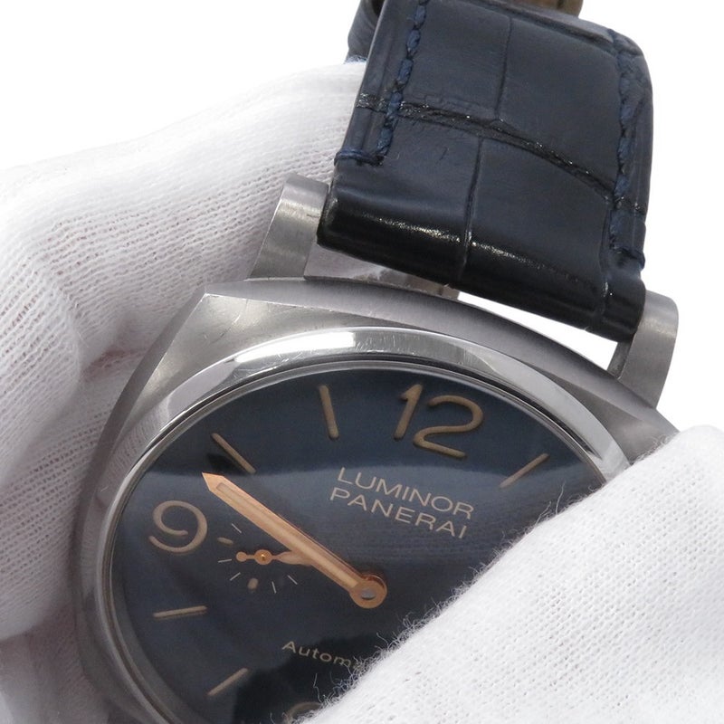 パネライ ルミノール ドゥエ 3デイズ チタニオ PAM00729 PANERAI 腕時計 ブルー文字盤