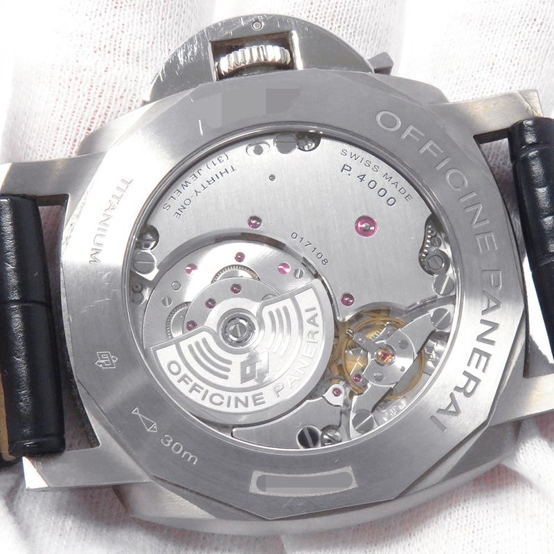 パネライ ルミノール ドゥエ 3デイズ チタニオ PAM00729 PANERAI 腕時計 ブルー文字盤
