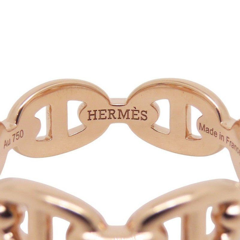 エルメス リング シェーヌダンクル アンシェネPM Enchainee K18PGピンクゴールド リングサイズ51 HERMES ジュエリー