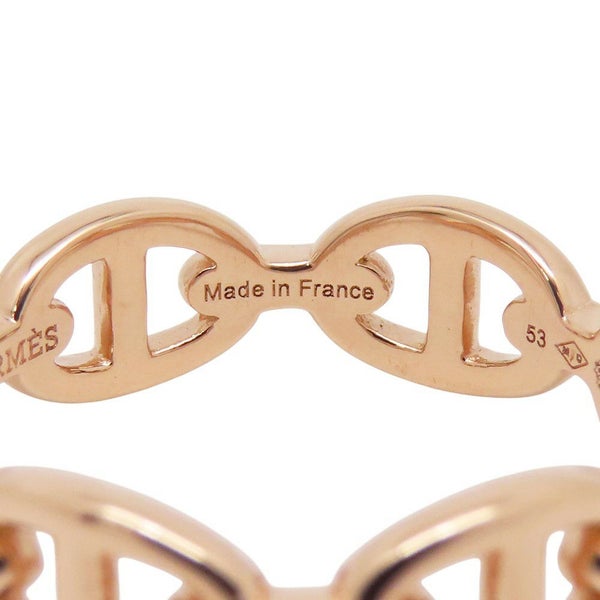 エルメス リング シェーヌダンクル アンシェネPM Enchainee K18PGピンクゴールド リングサイズ53 HERMES ジュエリー