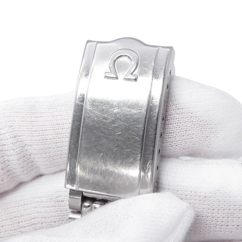 オメガ シーマスター デイト 166.037 OMEGA 腕時計 シルバー文字盤