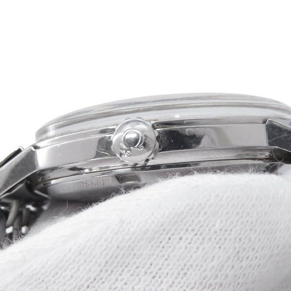 オメガ シーマスター デイト 166.037 OMEGA 腕時計 シルバー文字盤