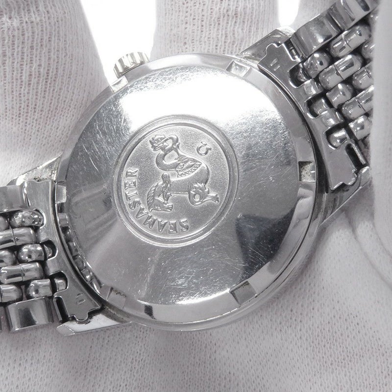 オメガ シーマスター デイト 166.037 OMEGA 腕時計 シルバー文字盤