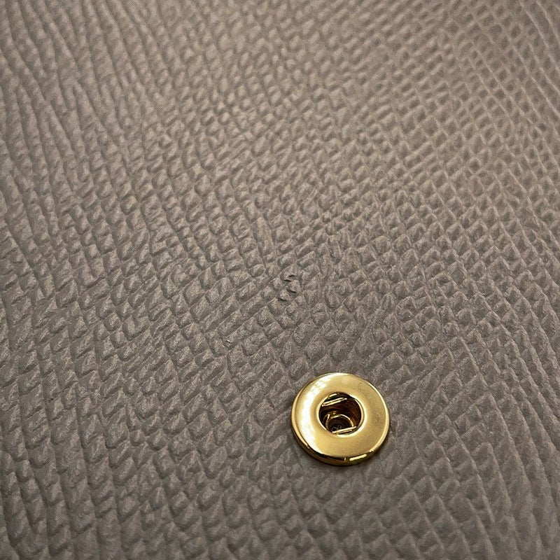 セリーヌ 二つ折り財布 ミディアム ストラップウォレット バイカラー グレインドカーフレザー 10B643BRU CELINE セール品