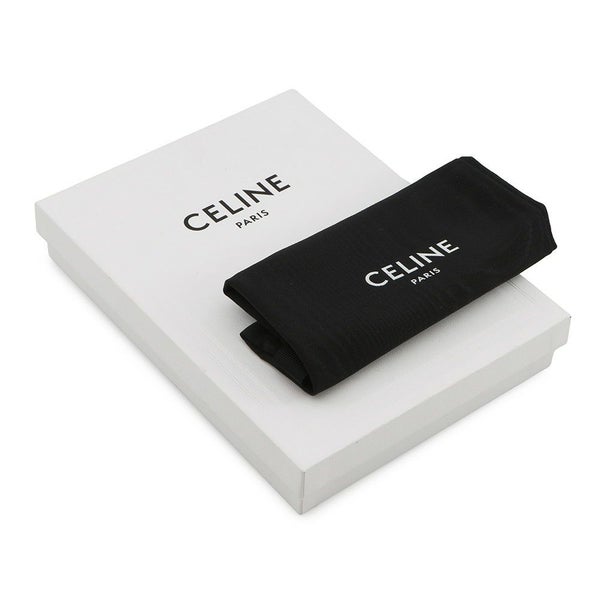 セリーヌ 二つ折り財布 ミディアム ストラップウォレット バイカラー グレインドカーフレザー 10B643BRU CELINE セール品