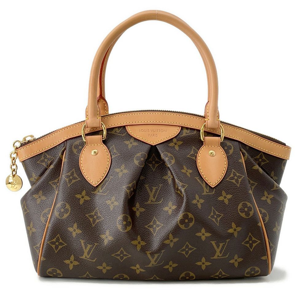 【美品】ルイヴィトン　ティヴォリGM　モノグラム　ハンドバッグ ルイ・ヴィトン LOUIS VUITTON クララ M40057 ブラウン モノグラム