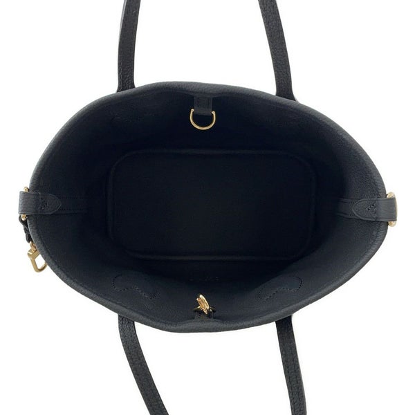 ルイヴィトン トートバッグ モノグラム/グレインレザー ネヴァーフル・インサイドアウトBB M12099 2wayショルダー 黒 ブラック