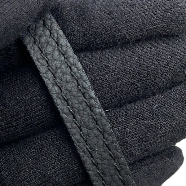 ルイヴィトン トートバッグ モノグラム/グレインレザー ネヴァーフル・インサイドアウトBB M12099 2wayショルダー 黒 ブラック