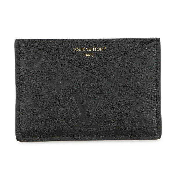 ルイヴィトン カードケース モノグラム・アンプラント ポルト カルト・クリスクロス M13695 LOUIS VUITTON 黒 ブラック