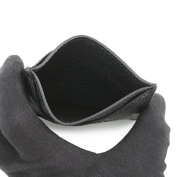 ルイヴィトン カードケース モノグラム・アンプラント ポルト カルト・クリスクロス M13695 LOUIS VUITTON 黒 ブラック